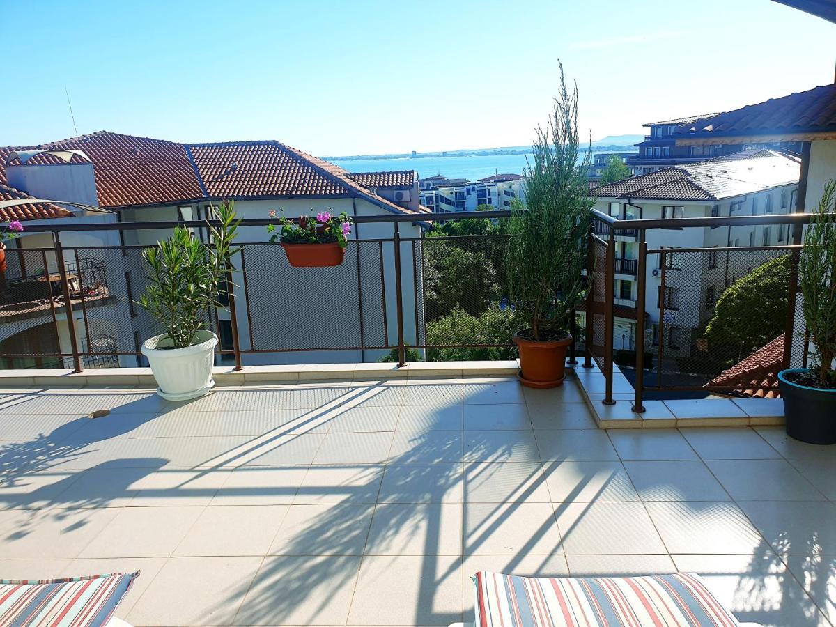 La Terrace Sea View Leilighet Sveti Vlas Eksteriør bilde