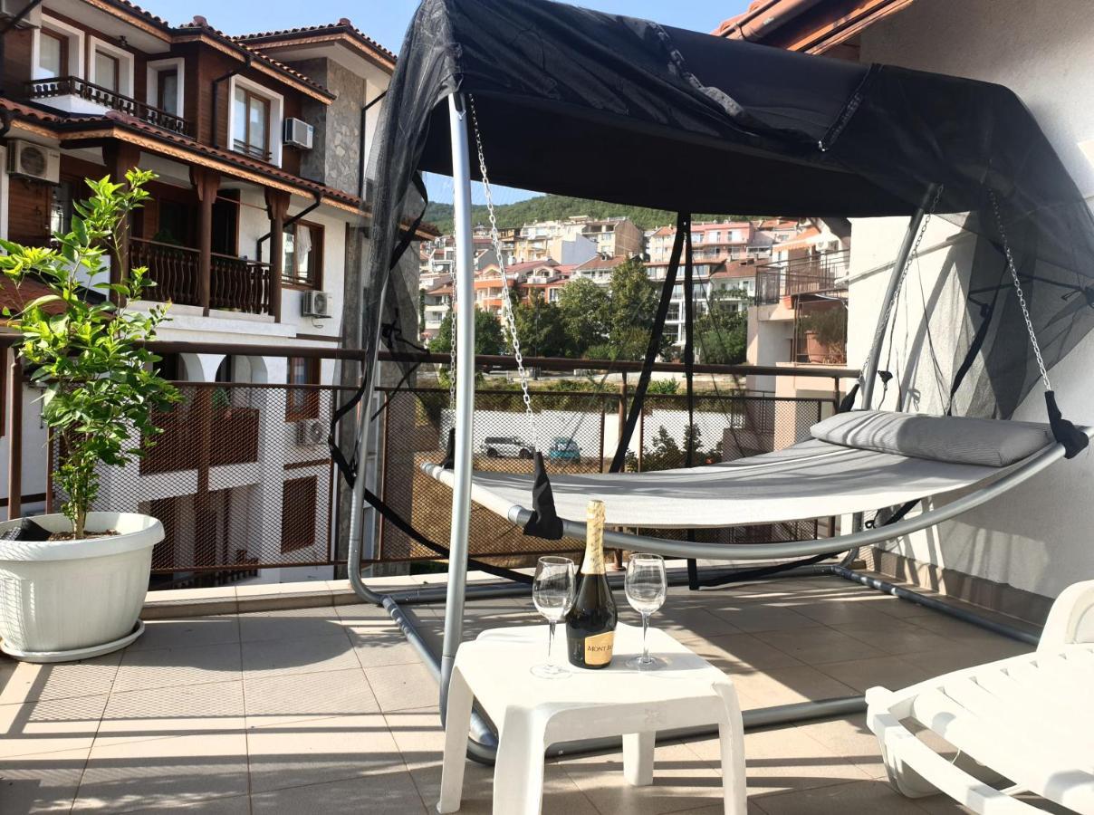 La Terrace Sea View Leilighet Sveti Vlas Eksteriør bilde