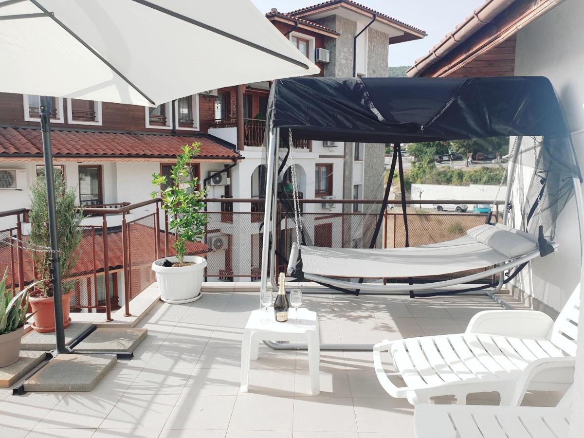 La Terrace Sea View Leilighet Sveti Vlas Eksteriør bilde